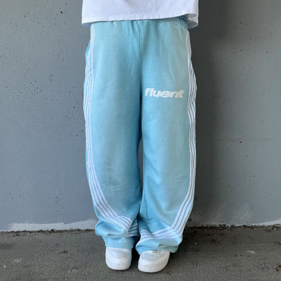 AVSLAPPNADE RETRO TVÄTTADE JOGGERS