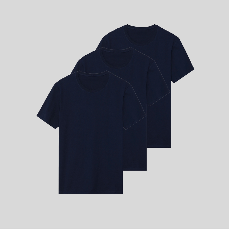 BLÅ 3-pack - PREMIUM-FIT-SKJORTOR®