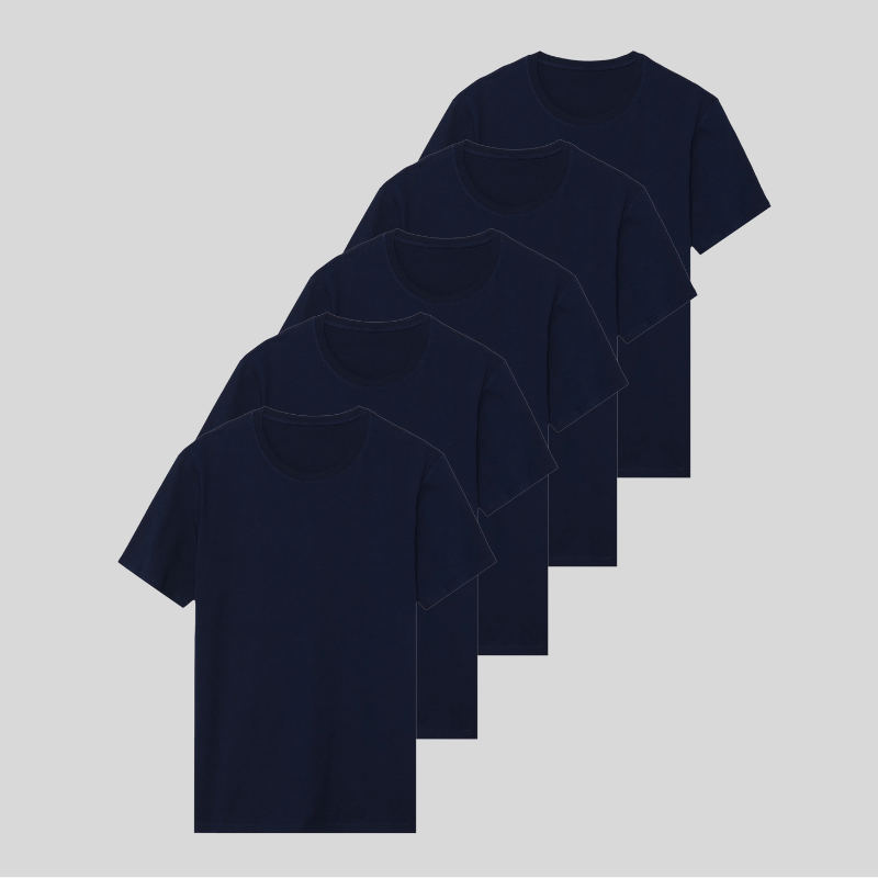 BLÅ 5-pack - PREMIUM-FIT-SKJORTOR®