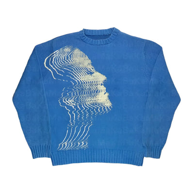 BLÅ KNIT