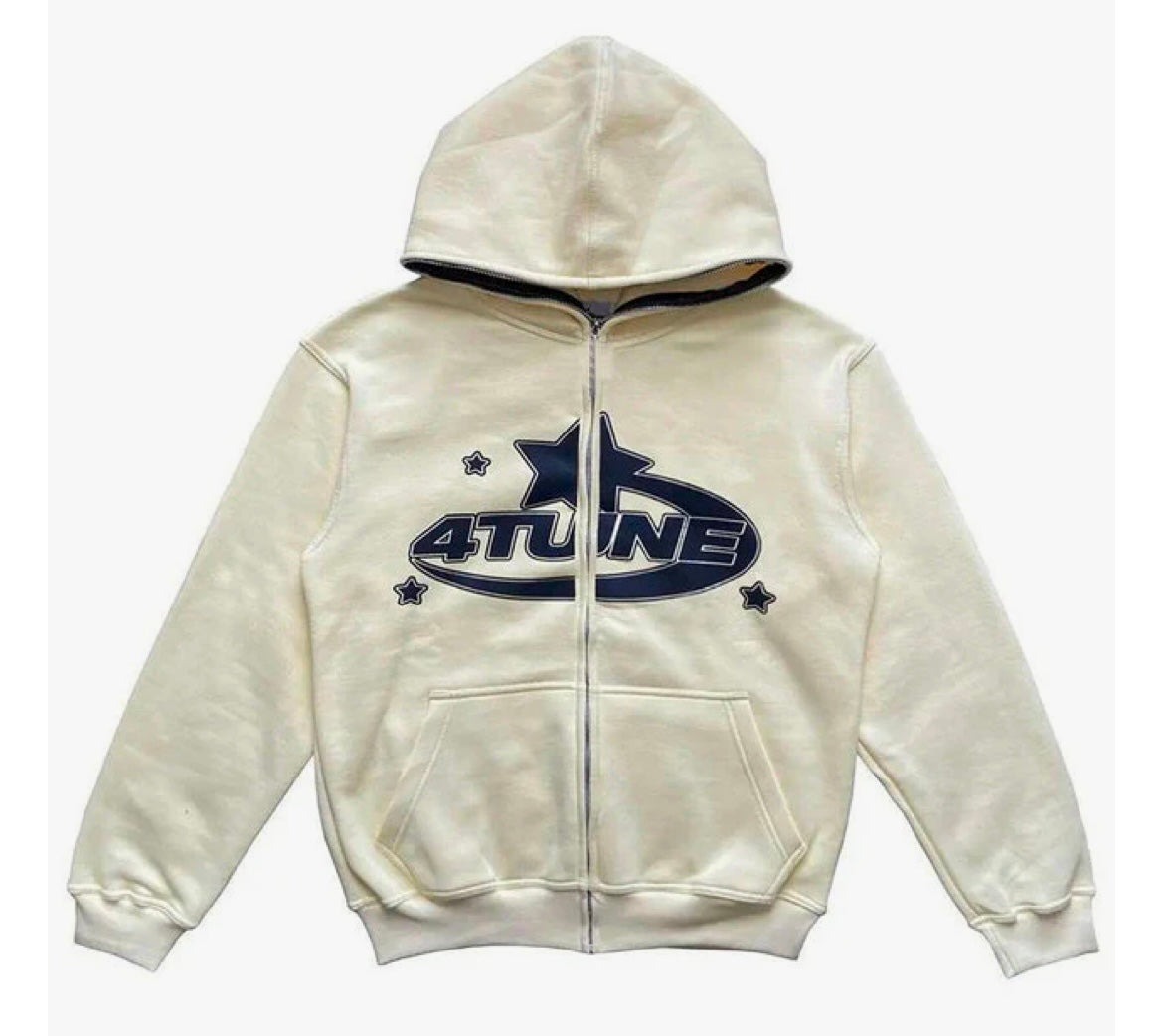 4-TUNE ZIP UP HUVTRÖJA