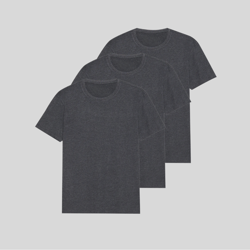 GRÅ 3-pack - PREMIUM-FIT-SKJORTOR®