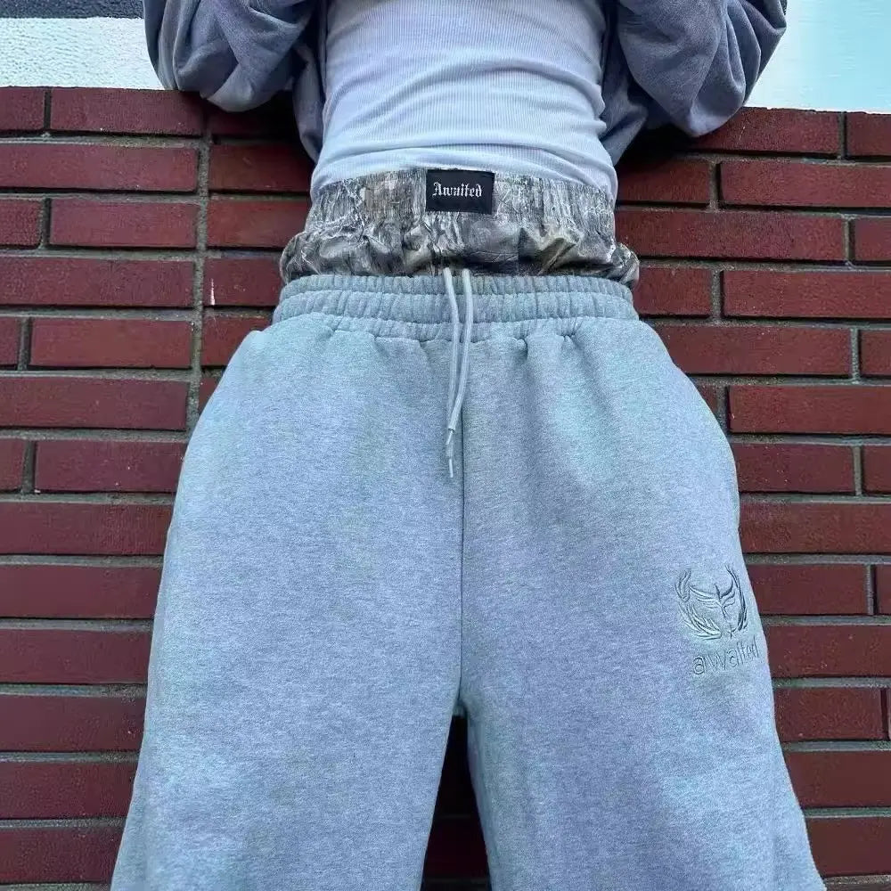 BOXER DUBBEL MIDJE SWEATPANTS