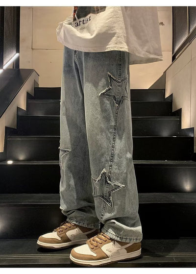 STJÄRNOR BRED JEANS