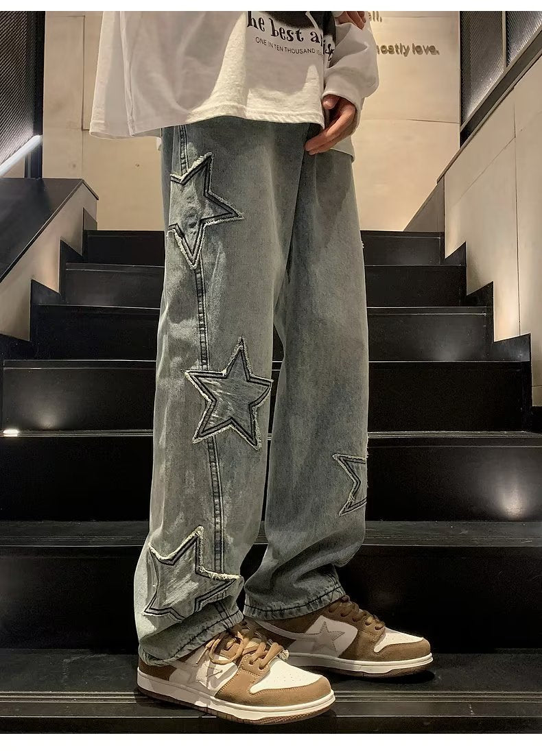 STJÄRNOR BRED JEANS