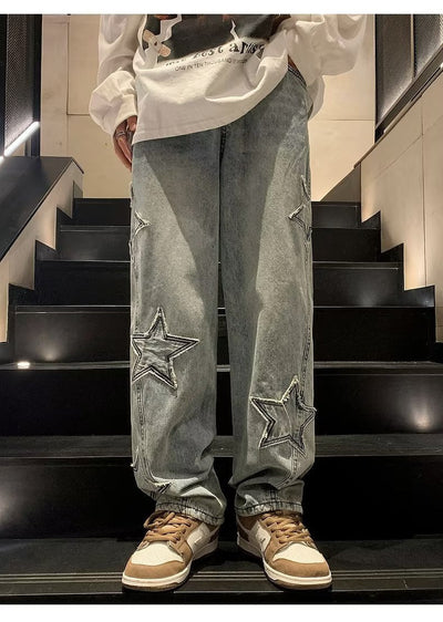 STJÄRNOR BRED JEANS