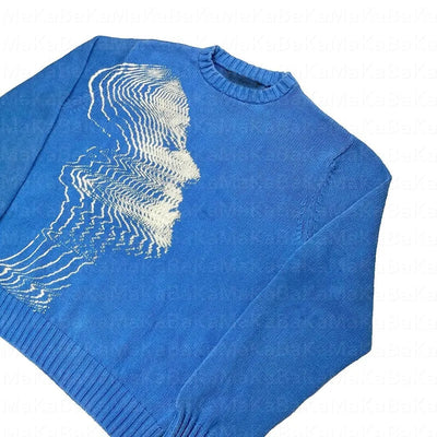 BLÅ KNIT