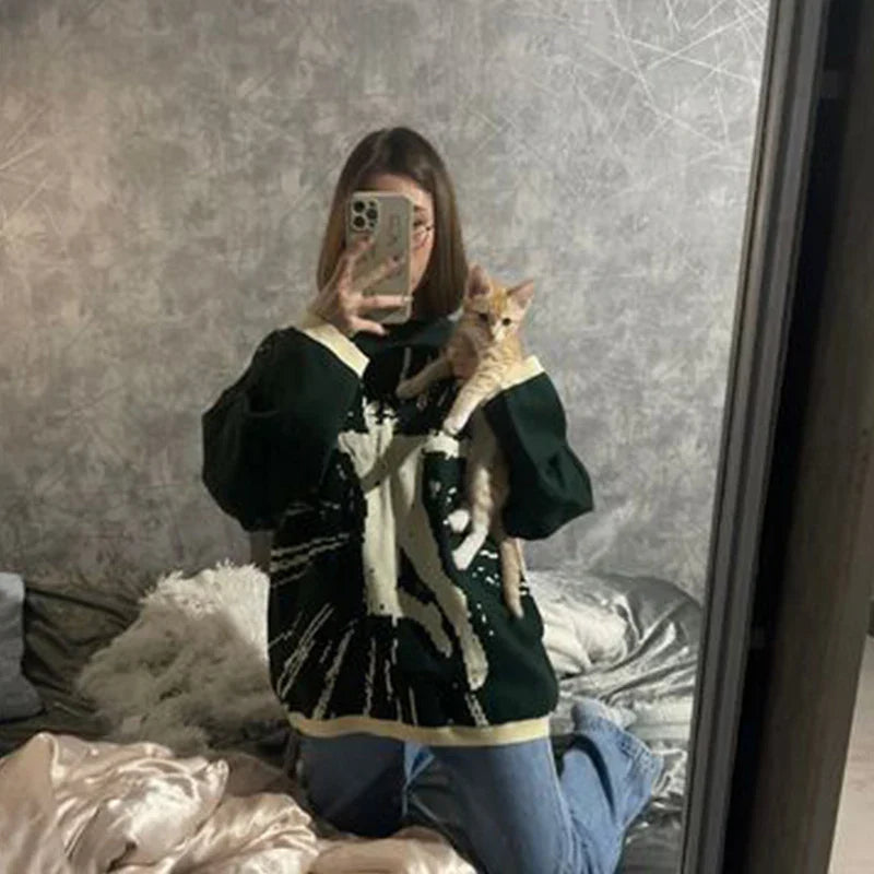 GRÖN KNIT