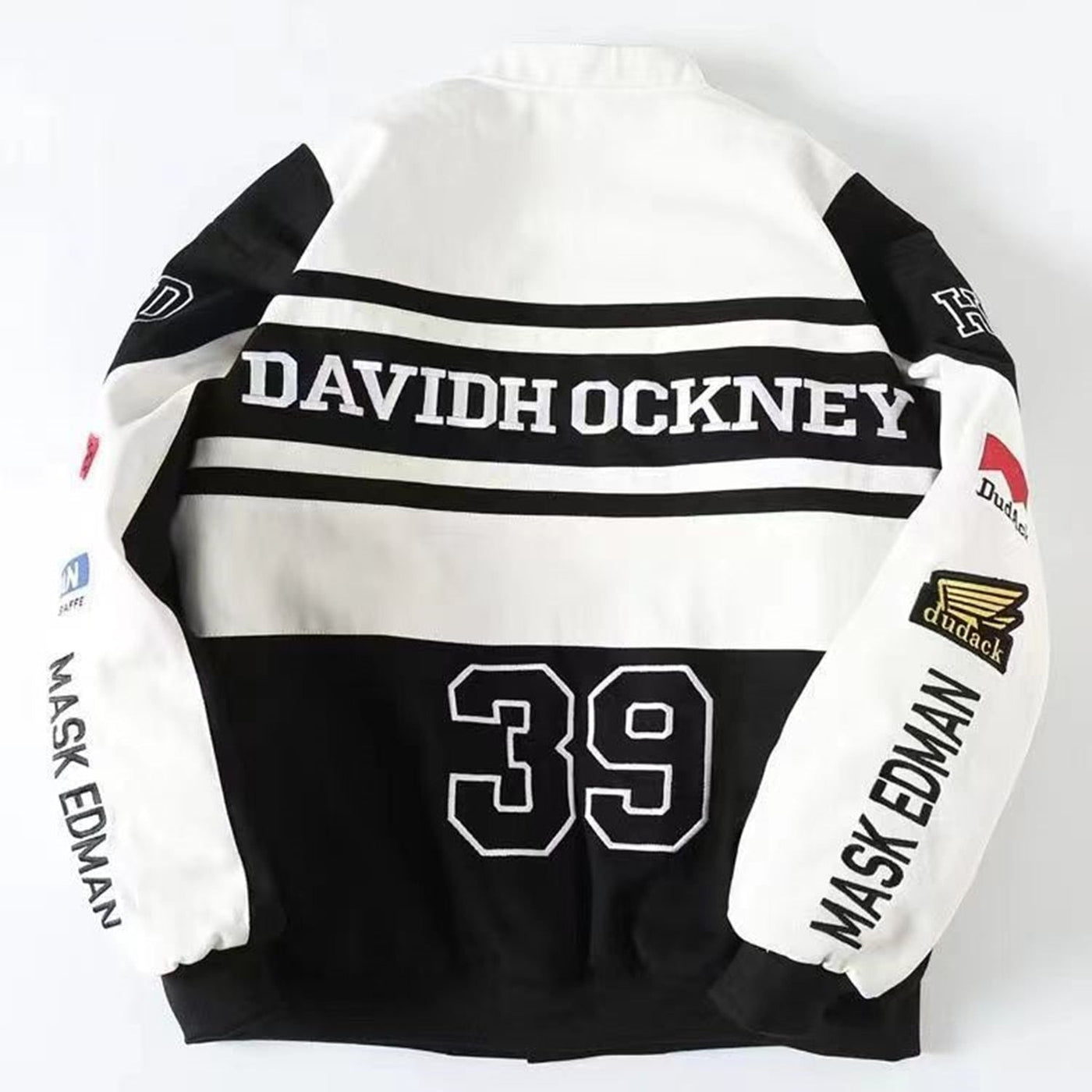 LÄDER RACING JACKA