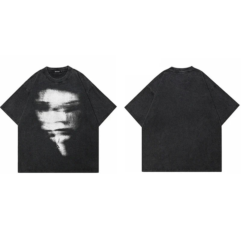 FÖRVANSAD GRAFISK T-SHIRT