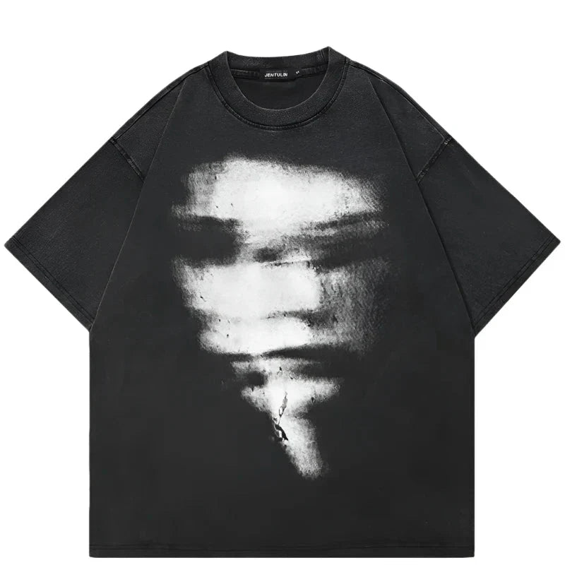 FÖRVANSAD GRAFISK T-SHIRT