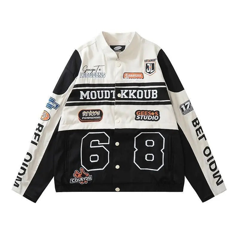 LÄDER RACING JACKA