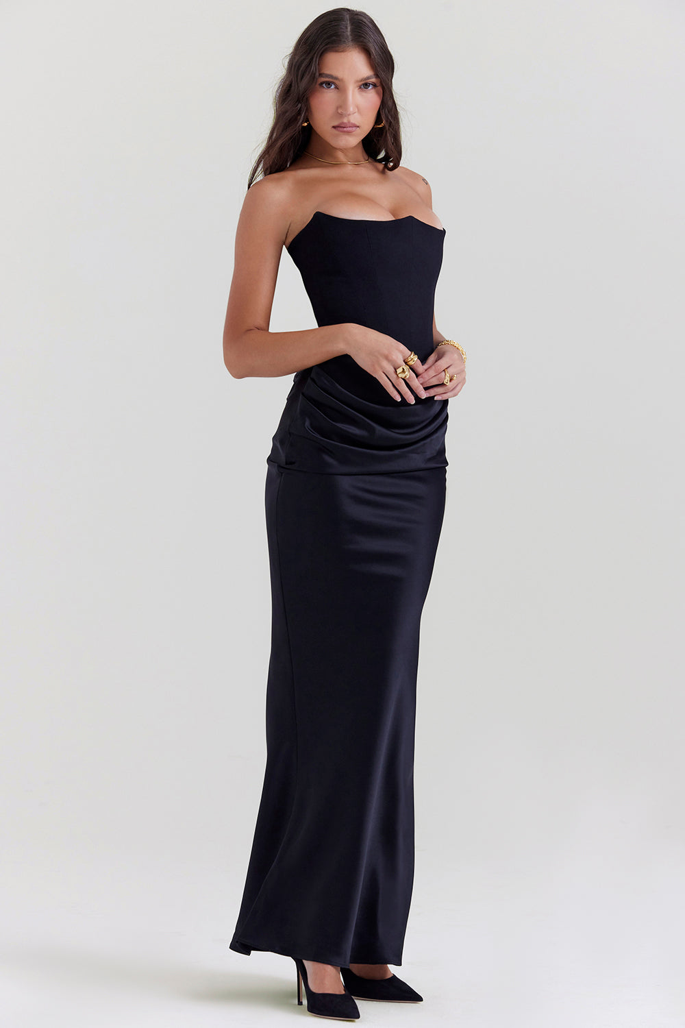 Lina - Elegant Maxi Klänning