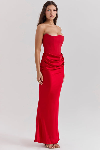 Lina - Elegant Maxi Klänning