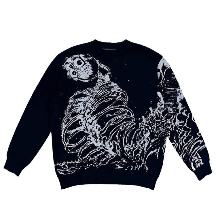 PULL SQUELETTE Y2K